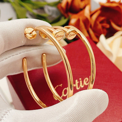 [Luxe Jewelry] JUSTE NO DIAMOND LARGE EARRINGS