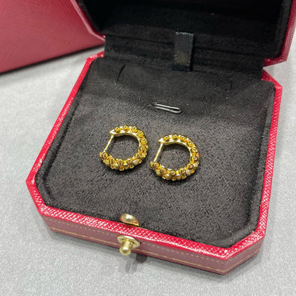 [Luxe Jewelry] CLASH MINI HOOP EARRINGS