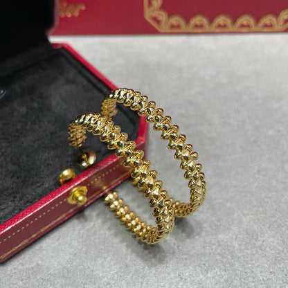 [Luxe Jewelry] CLASH HOOP LARGE EARRINGS