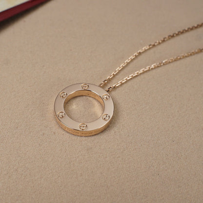 [Luxe Jewelry] LOVE NECKLACE 16MM