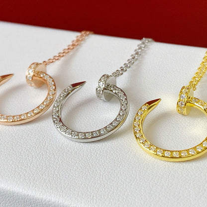 [Luxe Jewelry] JUSTE NECKLACE FULL DIAMOND