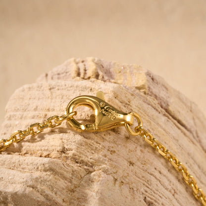 [Luxe Jewelry] JUSTE NECKLACE HALF DIAMOND