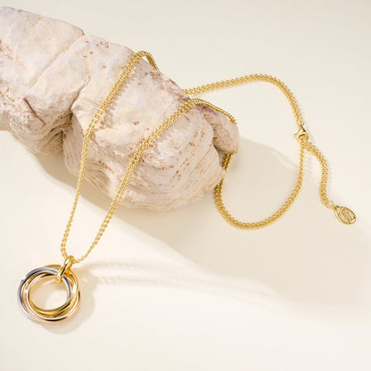 [Luxe Jewelry] TRINITY LARGE NECKLACE