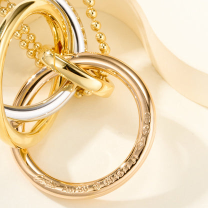 [Luxe Jewelry] TRINITY LARGE NECKLACE