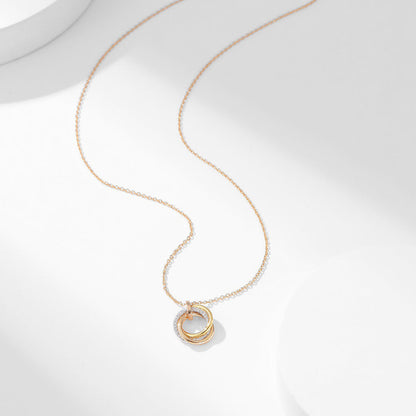 [Luxe Jewelry] TRINITY SMALL NECKLACE