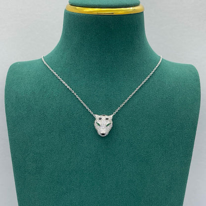[Luxe Jewelry] PANTHERE FULL DIAMOND NECKLACE