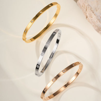 [Luxe Jewelry] LOVE BRACELET 3.65MM 10 DIAMONDS