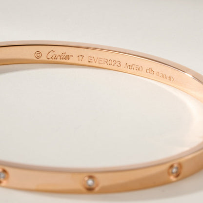 [Luxe Jewelry] LOVE BRACELET 3.65MM 10 DIAMONDS