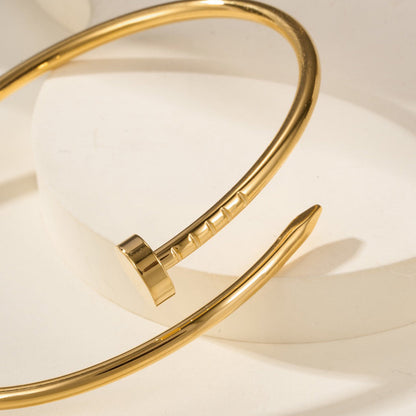 [Luxe Jewelery] Clover White Mother-of-Pearl & JUSTE Bracelet Stack Set