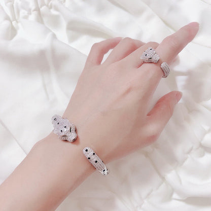 [Luxe Jewelry] PANTHERE BIG BRACELET DIAMONDS