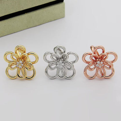[Luxe Jewelry] FLOWERLACE RING 5 DIAMONDS