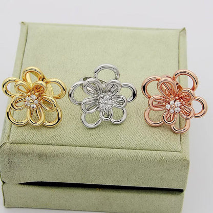 [Luxe Jewelry] FLOWERLACE RING 5 DIAMONDS