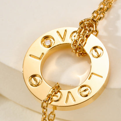 [Luxe Jewelry] LOVE BRACELET 2 DIAMOND