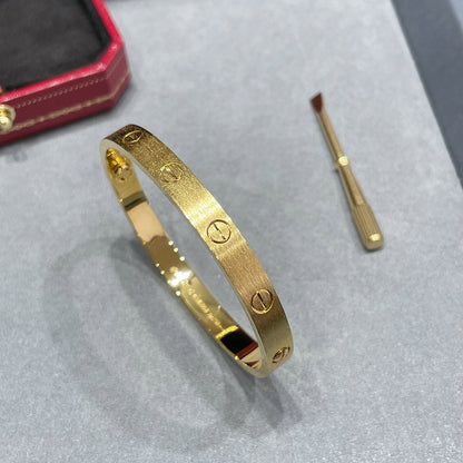 [Luxe Jewelry] LOVE BRACELET 6.1MM BRUSHED