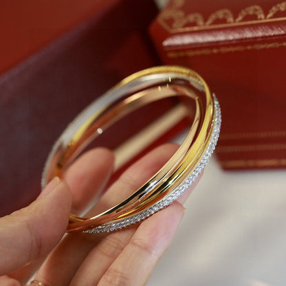 [Luxe Jewelry] TRINITY 2.8MM SMALL BRACELET