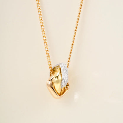 [Luxe Jewelry] TRINITY CUSHION NECKLACE COLLECTION