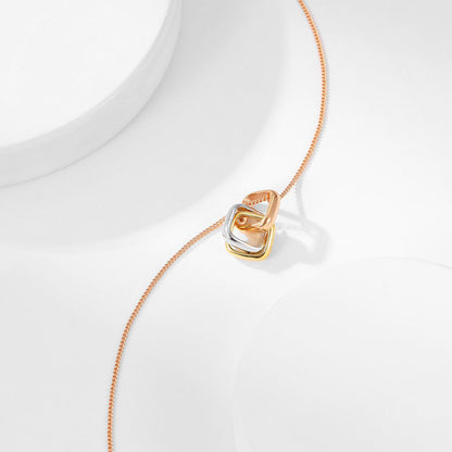 [Luxe Jewelry] TRINITY CUSHION NECKLACE COLLECTION
