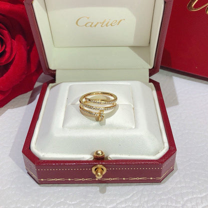[Luxe Jewelry] JUSTE RING 4.8MM FULL DIAMOND