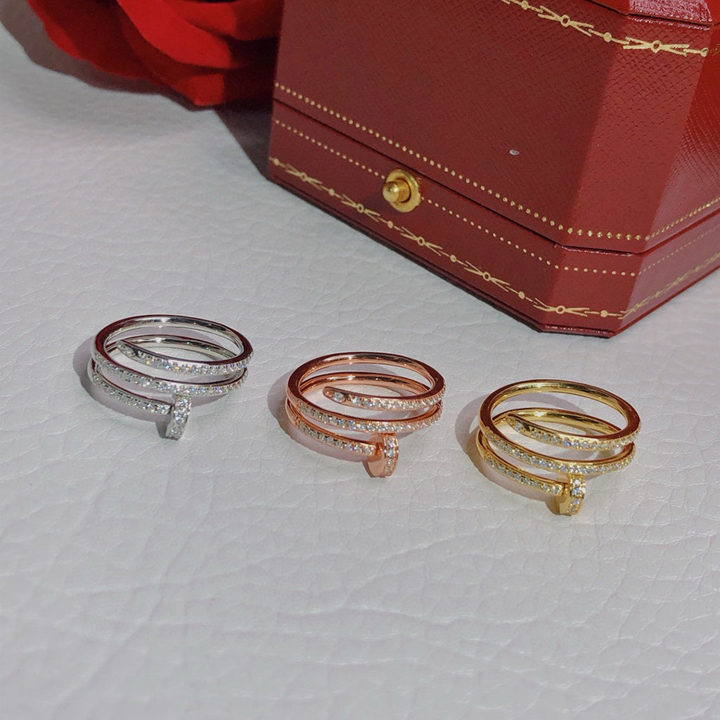 [Luxe Jewelry] JUSTE RING 4.8MM FULL DIAMOND