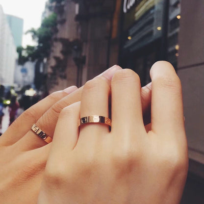[Luxe Jewelry] LOVE RING 3.6 MM NO DIAMOND