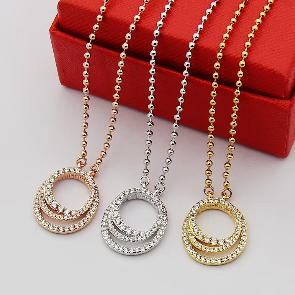 [Luxe Jewelry] ETINCELLE  FULL DIAMOND NECKLACE