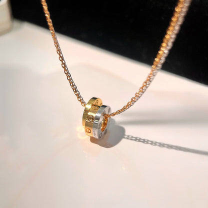 [Luxe Jewelry] LOVE 6 DIAMOND PENDANT NECKLACE