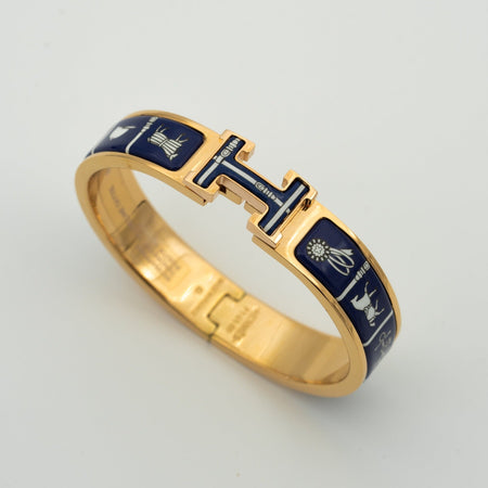 [LUXE]H ARMBAND BLAUE KERAMIK