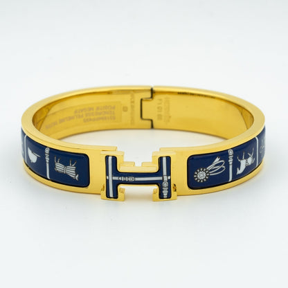 [LUXE]H ARMBAND BLAUE KERAMIK