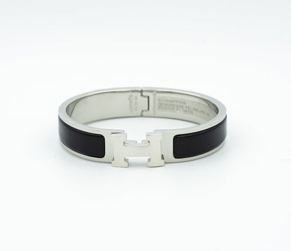 [Luxe Jewelry]H BLACK BRACELET