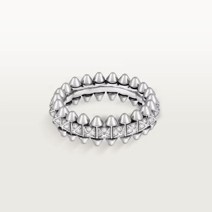 [Luxe Jewelry] CLASH 6.4MM SMALL FULL DIAMOND RING