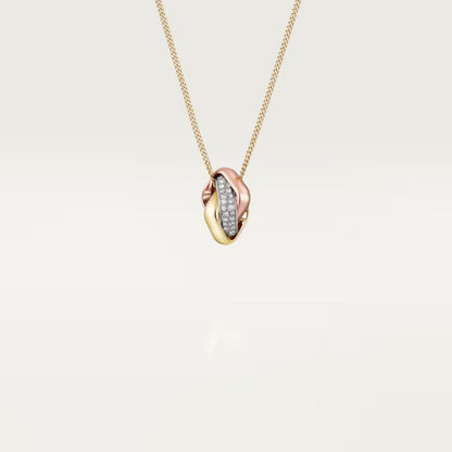 [Luxe Jewelry] TRINITY CUSHION NECKLACE COLLECTION