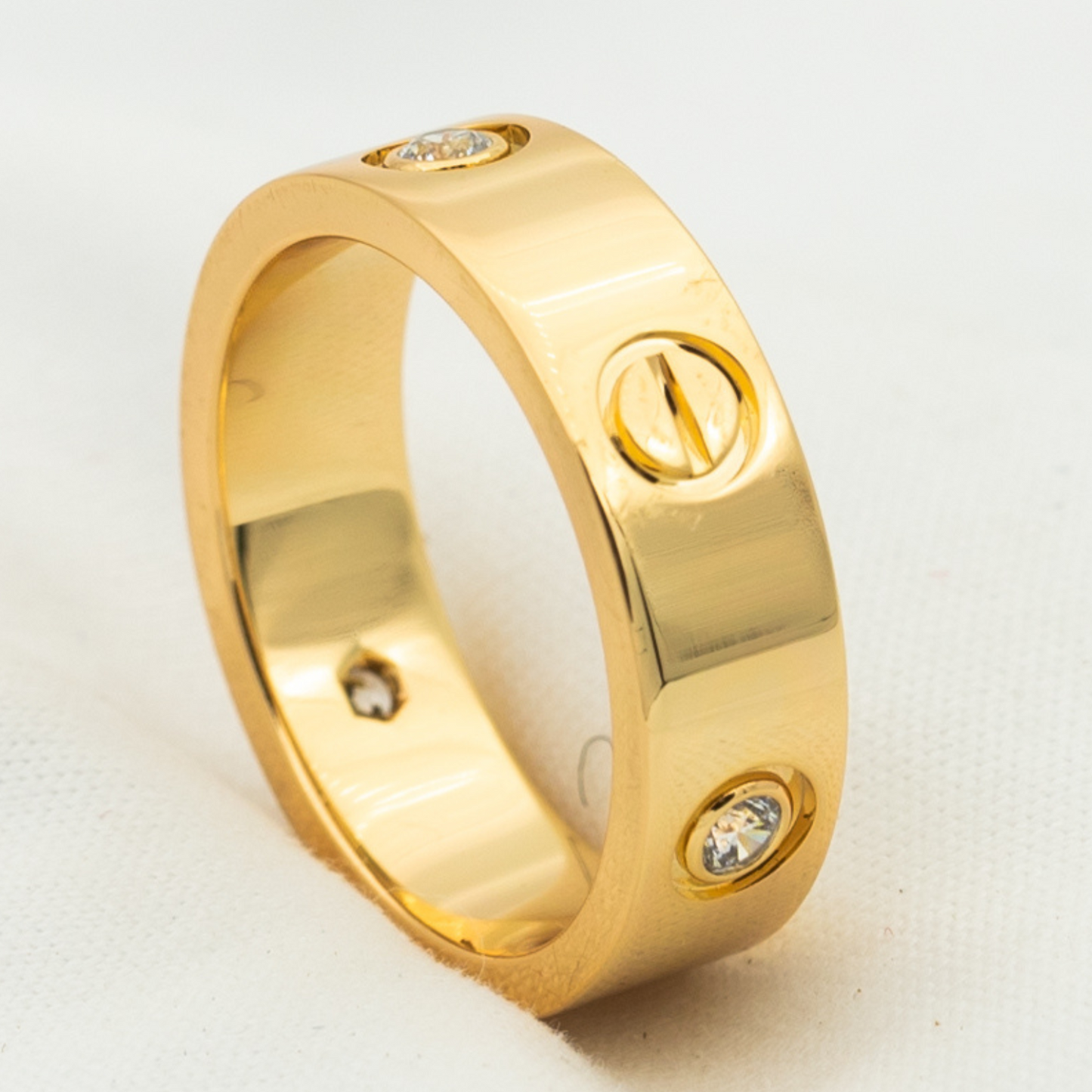 [Luxe] LIEBESRING 5,5 MM 3 DIAMANTEN ROSGOLD