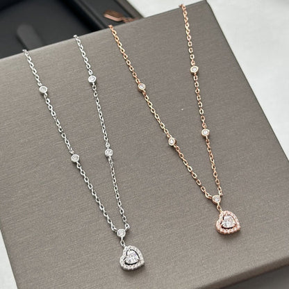 [Luxe Jewelry]JOY HEART DIAMOND NECKLACE