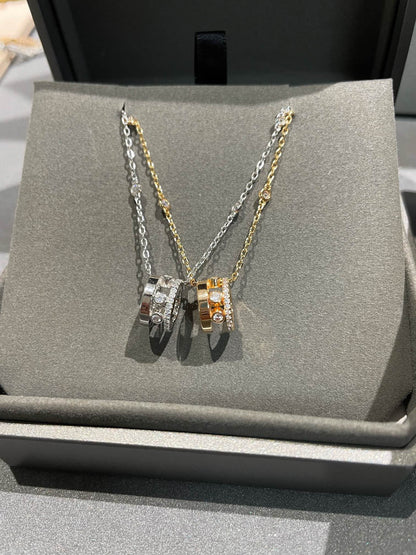 [Luxe Jewelry]CHAIN MOVE ROMANE PEDAND NECKLACE