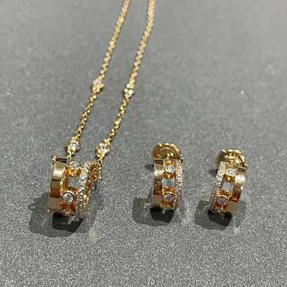 [Luxe Jewelry]CHAIN MOVE ROMANE PEDAND NECKLACE