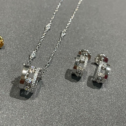 [Luxe Jewelry]CHAIN MOVE ROMANE PEDAND NECKLACE