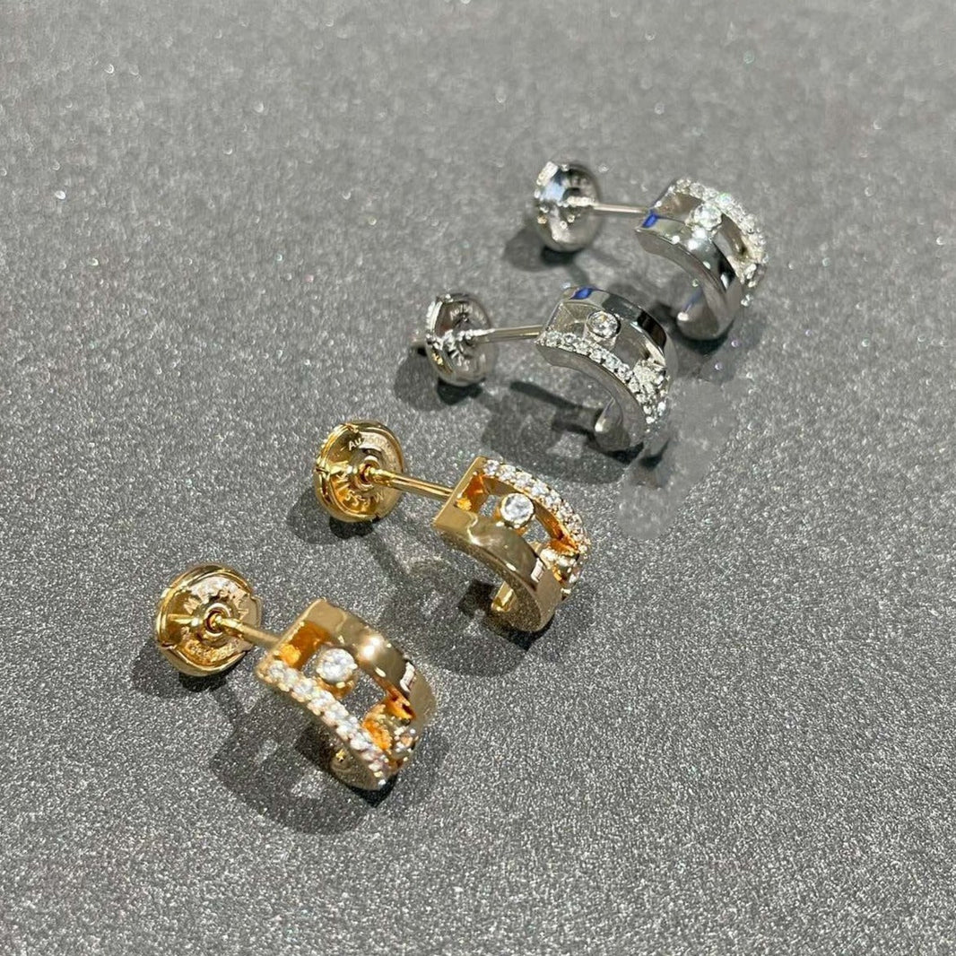 [Luxe Jewelry]MOVE ROMANE EARRINGS DIAMOND