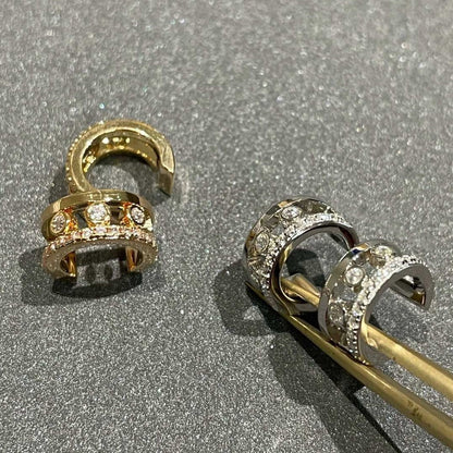 [Luxe Jewelry]MOVE ROMANE EARRINGS DIAMOND