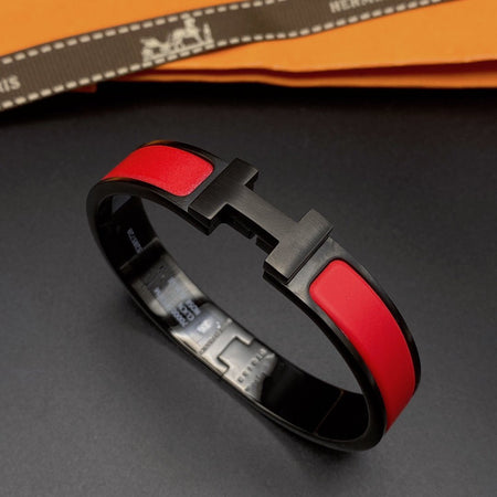 [LUXE]CLIC HM SO ブラックレッドブレスレット
