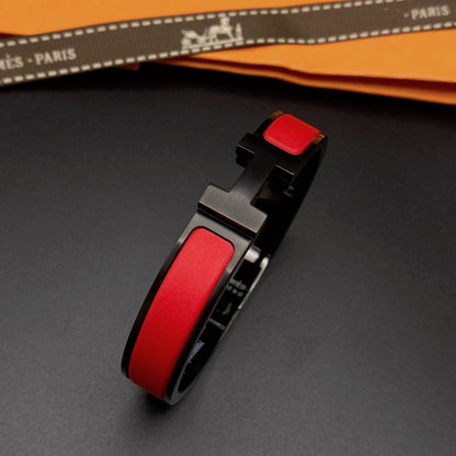[LUXE]CLIC HM SO ブラックレッドブレスレット
