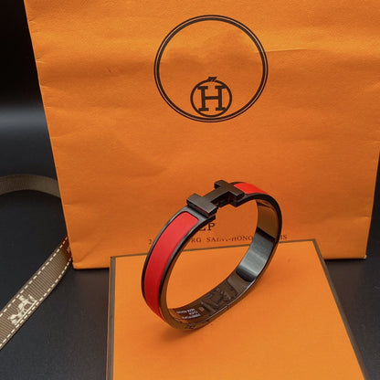 [LUXE]CLIC HM SO ブラックレッドブレスレット