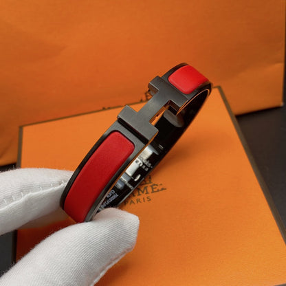[LUXE]CLIC HM SO ブラックレッドブレスレット