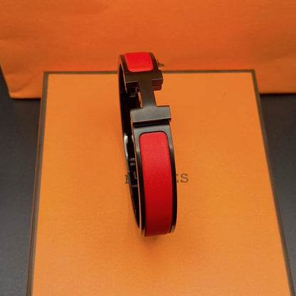 [LUXE]CLIC HM SO ブラックレッドブレスレット