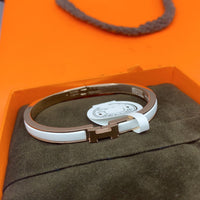 [LUXE]CLASSIC HM CLIC WEISSES 8MM EMAILLETT