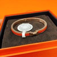 [LUXE]CLASSIC HM CLIC ROTES 8MM EMAILLETTES ARMBAND