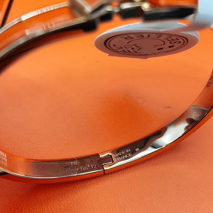 [LUXE]CLASSIC HM CLIC ROTES 8MM EMAILLETTES ARMBAND