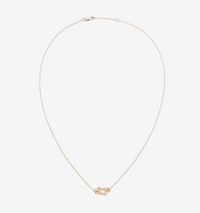 [LUXE]FORCE 10 DIAMOND PINK GOLD NECKLACE MINI MODEL