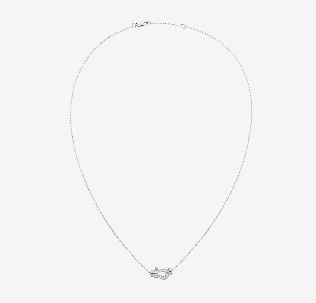 [LUXE]FORCE 10 DIAMOND SILVER NECKLACE MINI MODEL