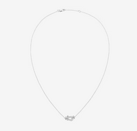 [LUXE]FORCE 10 DIAMOND SILVER NECKLACE MINI MODEL