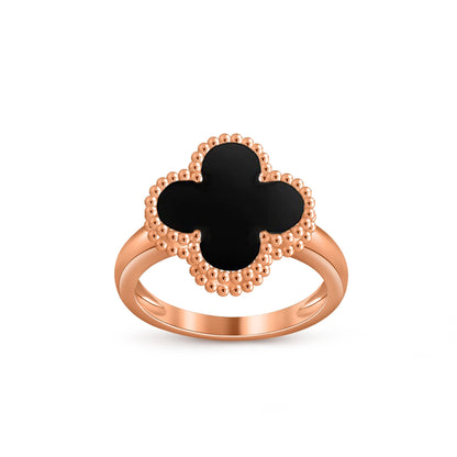 [LUXE]CLOVER RING ROSE GOLD COLLECTION